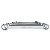 Gedore Ringsleutelset plat 4-8 8-dlg 6-22 mm