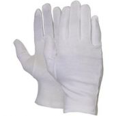 Interlock handschoen wit gebleekt Wit MT 9