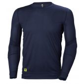 Helly Hansen Thermoshirt Lifa Crewneck Marineblauw Maat XS