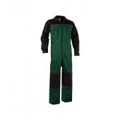 Dassy Overall Met Kniezakken Cannes GROEN/ZWART MT XL