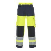 Hydrowear En20471 Broek Idstein Fluor Geel - Marine Maat 52