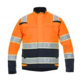 Hydrowear En20471 Jack Idro Fluor Oranje - Marine Maat 62