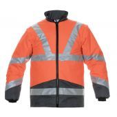 Hydrowear En20471 Parka Pluto Fluor Rood - Grijs Maat XXL