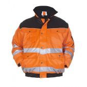 Hydrowear En20471 Pilotjack Halifax Fluor Oranje - Zwart Maat S