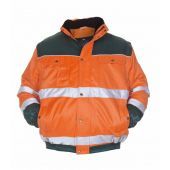 Hydrowear En20471 Pilotjack Leeds Fluor Oranje - Groen Maat M