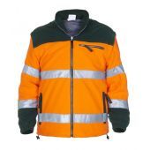 Hydrowear Fleece Fulham Fluor Oranje - Groen Maat XL