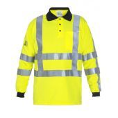 Hydrowear Fr Ast Polo RWS Macau Fluor Geel Maat L