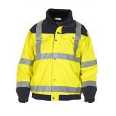 Hydrowear Jacket Furth Fluor Geel - Marine Maat 3XL