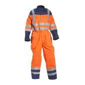 Hydrowear Multinorm Overal Marseille Fluor Oranje - Marine Maat 46