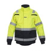 Hydrowear Multinorm Pilotjack Meppen Fluor Geel - Marine Maat L