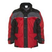 Hydrowear Parka Keulen Zwart - Rood Maat S