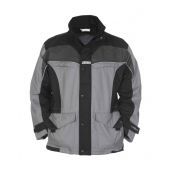 Hydrowear Parka Kingston Zwart - Grijs Maat 3XL