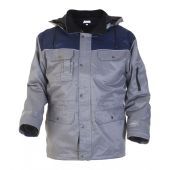 Hydrowear Parka Peest Grijs - Marine Maat 3XL