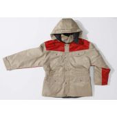 Hydrowear Parka Peest Khaki - Rood Maat 3XL