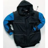 Hydrowear Pilotjack Newport Zwart - Korenblauw Maat XL