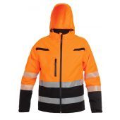 Hydrowear Regenjack Boston Fluor Oranje - Zwart Maat 4XL