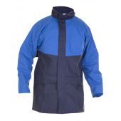 Hydrowear Regenjas Sneek Marine - Korenblauw Maat 3XL