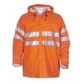 Hydrowear Regenjas Valencia Fluor Oranje Maat XL