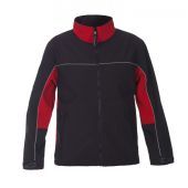 Hydrowear Softshell Rio Zwart - Rood Maat M