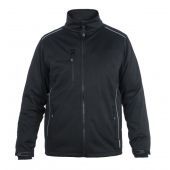 Hydrowear Softshell Rotterdam Zwart Maat XXL