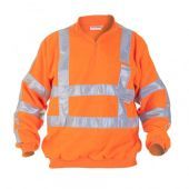 Hydrowear Sweater RWS Texel Fluor Oranje Maat L