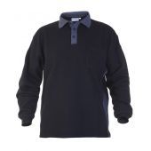 Hydrowear Sweater Tegelen Zwart - Grijs Maat L