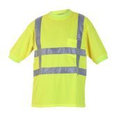 Hydrowear T-shirt RWS Toscane Fluor Geel Maat M