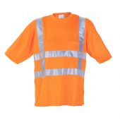 Hydrowear T-shirt Coolmax Hi-vis Toscane Orange Mt M ORANGE MT M