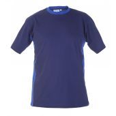 Hydrowear T-shirt Tricht Marine - Korenblauw Maat 3XL