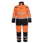 Hydrowear Wintercoverall High-vis Ubbena 072397OB Orange/Black Mt 3XL