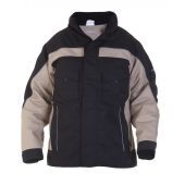 Hydrowear Winterjacket Rijswijk Zwart - Khaki Maat M