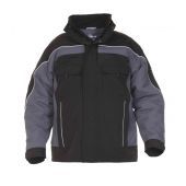 Hydrowear Winterjacket Rimini Zwart - Grijs Maat 3XL