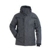 Hydrowear Winterparka Kassel Grijs Maat 4XL