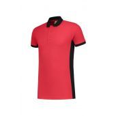 Lemon & Soda Lem4600 L&s Polo Workwear 187c Red/bk M Unisex 187C Red/BK M UNISEX