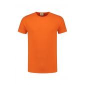 Lemon & Soda T-shirt Ronde hals Oranje mt 3XL Him