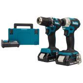 Makita 18 V Combiset voor lichter boor- en (slag)schroefwerk DLX2423AJ