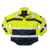 Mascot Winterjas 09335 Hi-vis geel/marine Maat 5XL
