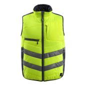 Mascot Wintervest 15565 Hi-vis geel/donkermarine Maat M