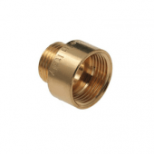 Delftechniek Neusstuk Messing Bi X Buidr. "1/2X3/8"""