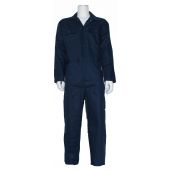 Top Rock Overall 100% Katoen Drukknopen Navy Mt 58 NAVY MT 58