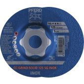 Pferd Schuurschijf CC-GRIND Solid RVS 180mm