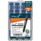 Pica VISOR permanent marker blauw - navulling PI99141