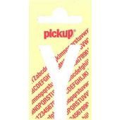Pickup PLAKLETTERS WIT<BR/><BR/>60MM - Y 60MM - Y