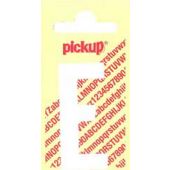 Pickup Plakletters Wit 60 Mm - E