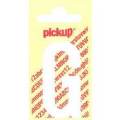 Pickup Plakletters Wit 60 Mm - G