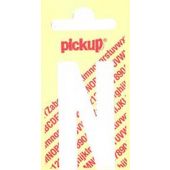 Pickup Plakletters Wit 60 Mm - N