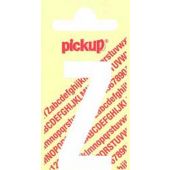 Pickup Plakletters Wit 60 Mm - Z