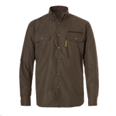 Rovince Overhemd Teekwerend ERGOLINE Olijfgroen mt 4XL