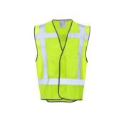 Sacobel Verkeersvest Klittenband En Is O20471 Fluor-geel Mt Xl FLUOR-GEEL MT XL