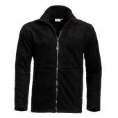 Santino Fleece jas bormio ZWART MAAT L
